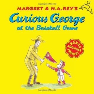 Curious George at the Baseball Game cover image