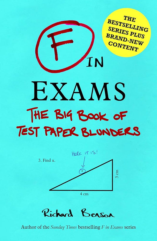 F in Exams: The Big Book of Test Paper Blunders cover image